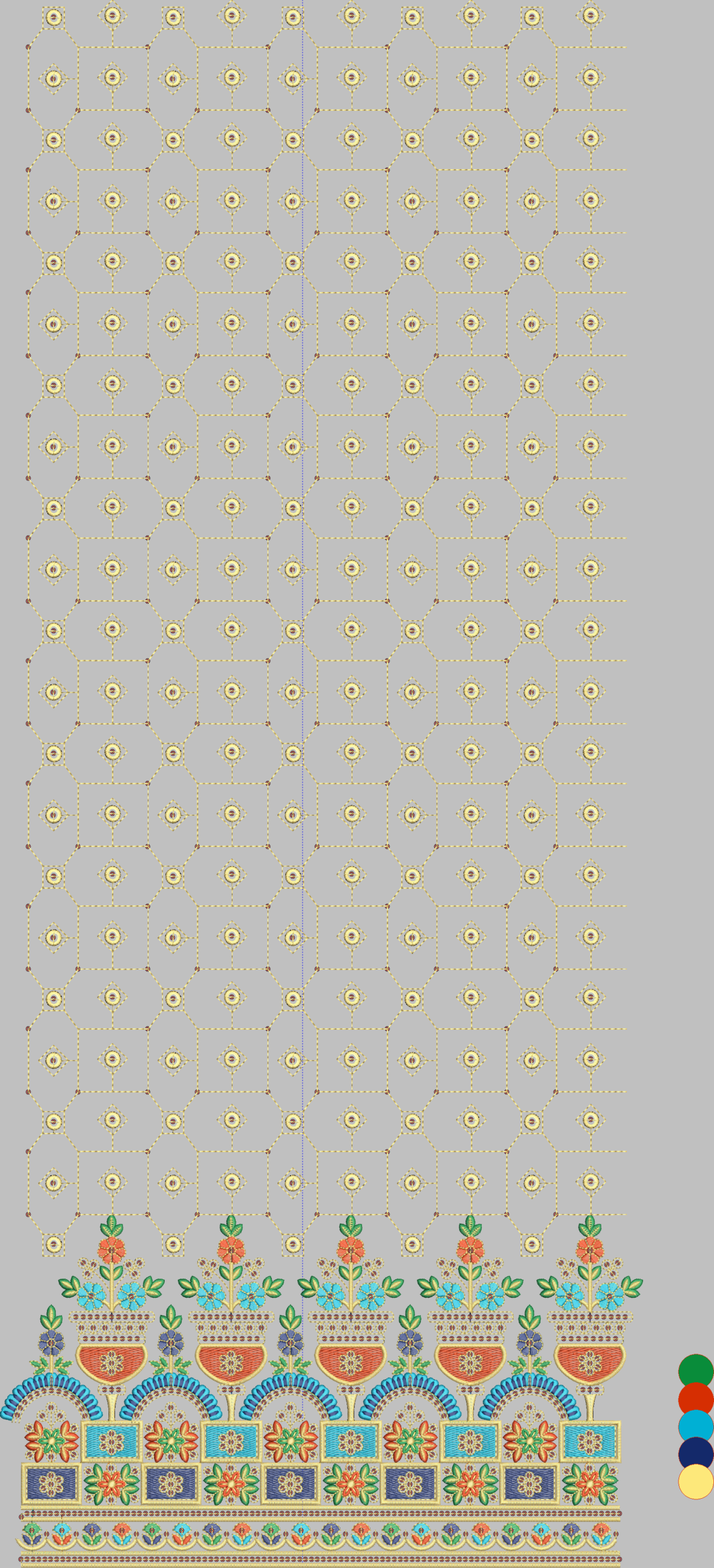 Sequence Stitch Blouse 011 - Image 2