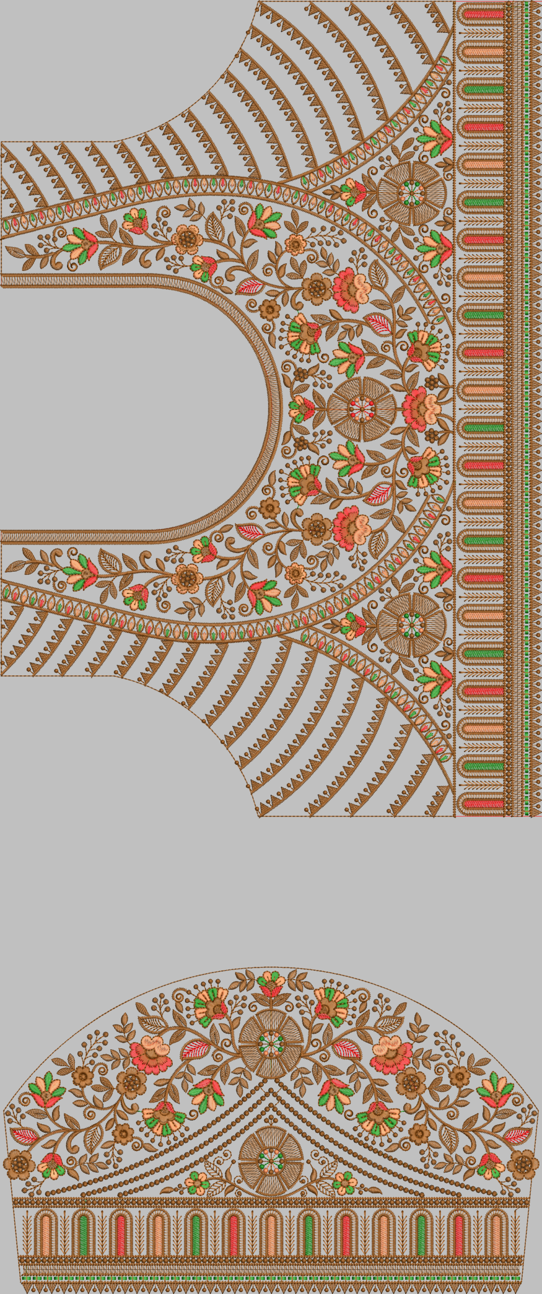 Sequence Stitch Blouse 018