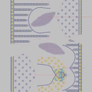 Sequence Stitch Blouse 027
