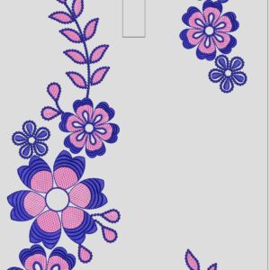 Long suit with panel top and dupatta 221