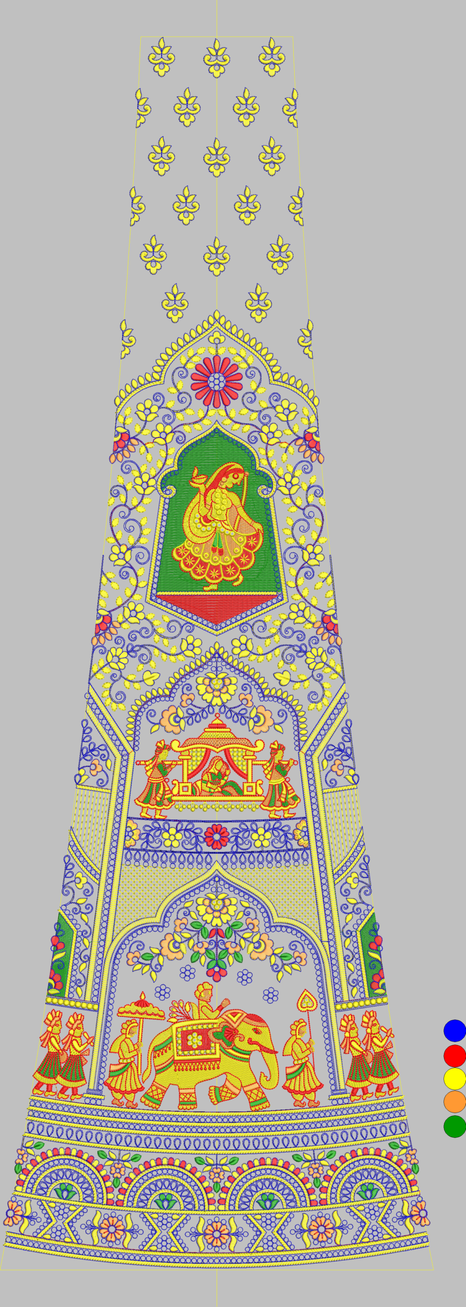 Designer Lehengha 100