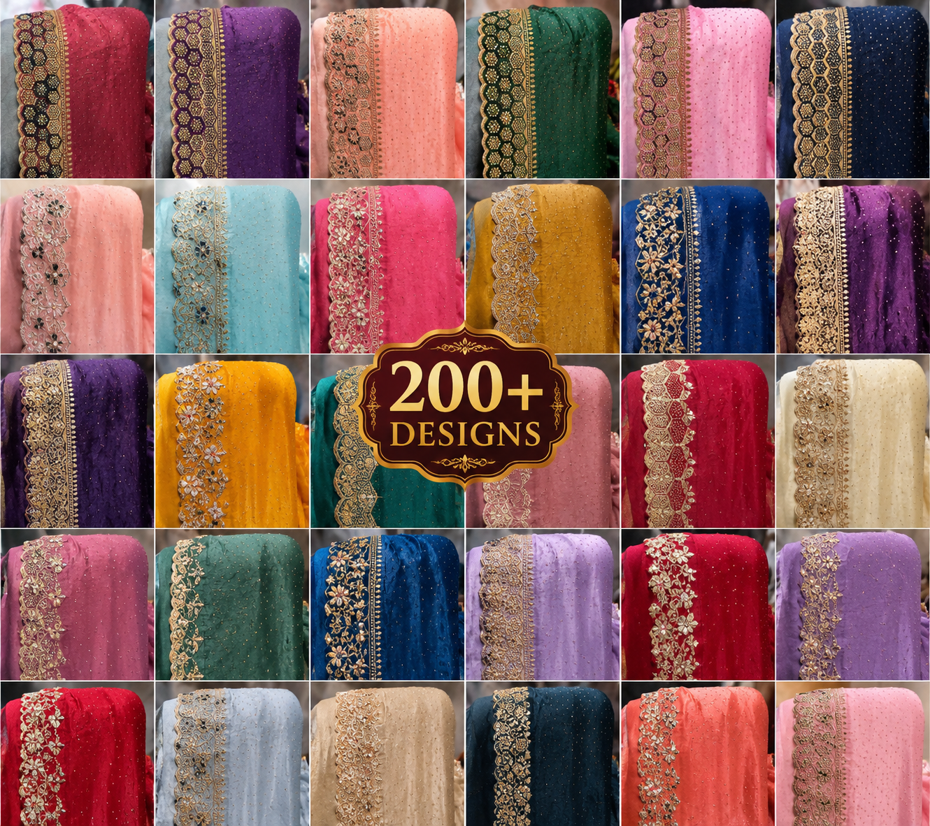 200+ Multi Saree Designs