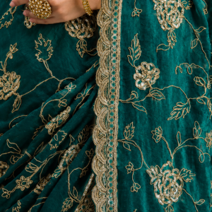 Cording Saree Designs