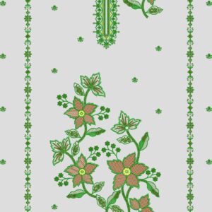 Long suit with panel top and dupatta  42