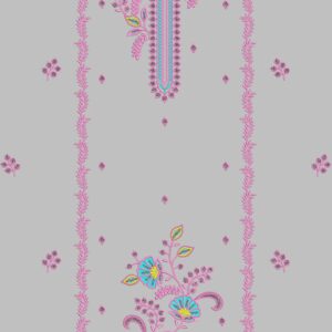 Long suit with panel top and dupatta  61