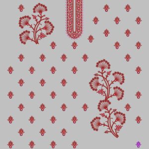 Long suit with panel top and dupatta  64
