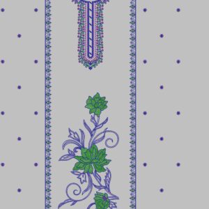 Long suit with panel top and dupatta 16
