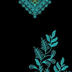 Long suit with panel top and dupatta 150