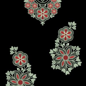 Long suit with panel top and dupatta 152