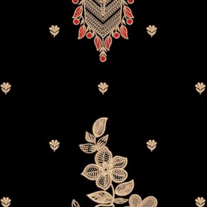 Long suit with panel top and dupatta 154