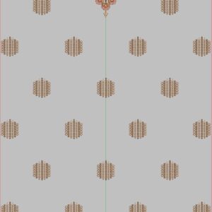 Long suit with panel top and dupatta 162