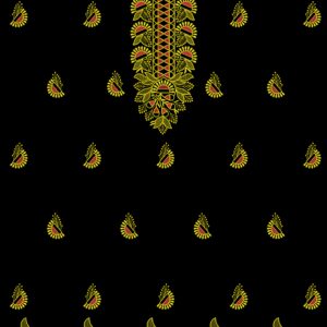 Long suit with panel top and dupatta 10