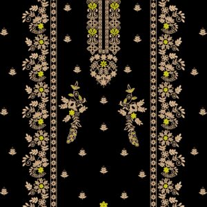 Long suit with panel top and dupatta 19