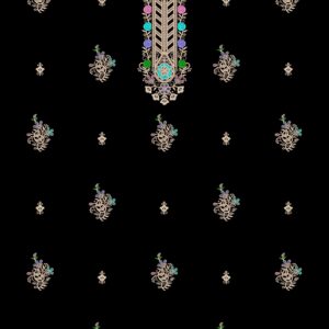 Long suit with panel top and dupatta 241