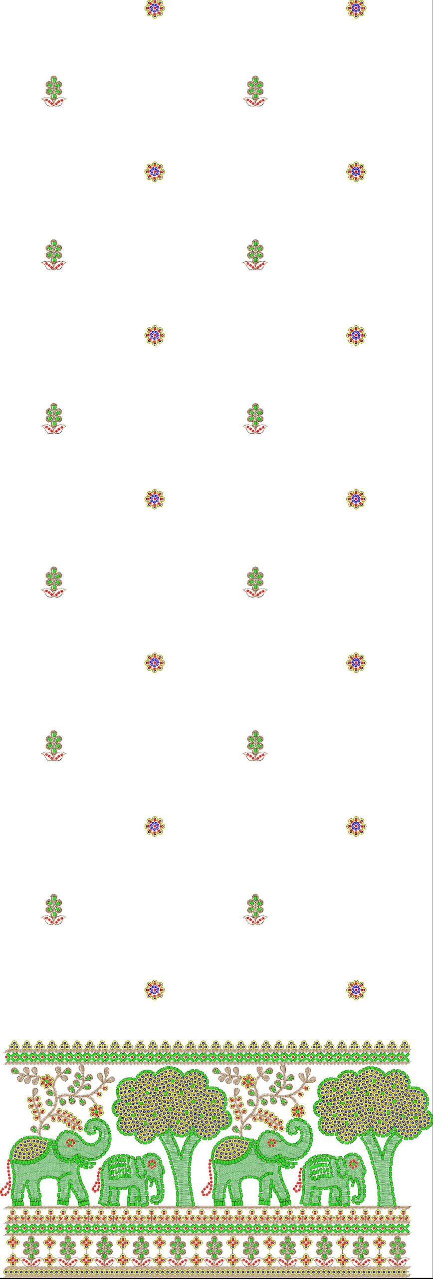beads all-over design 606