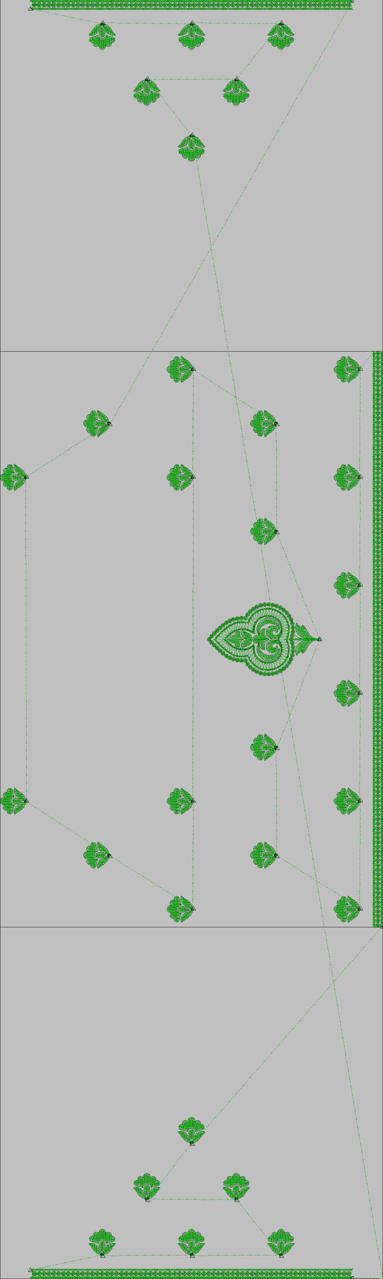 MULTI C PALLU DESIGNS 258 - Image 2