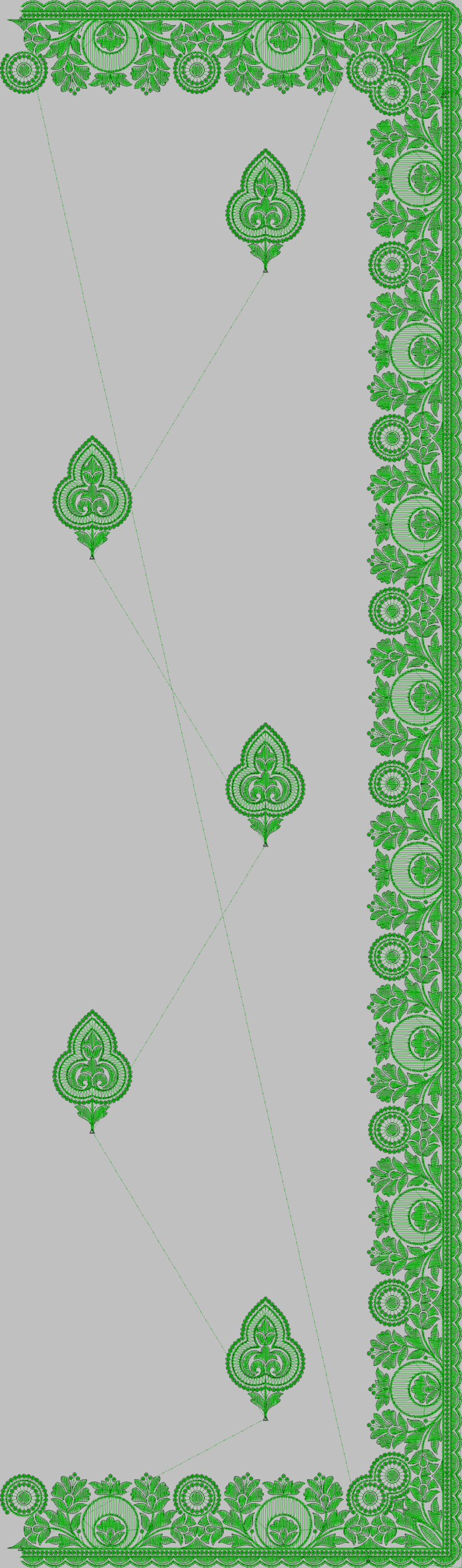 MULTI C PALLU DESIGNS 258
