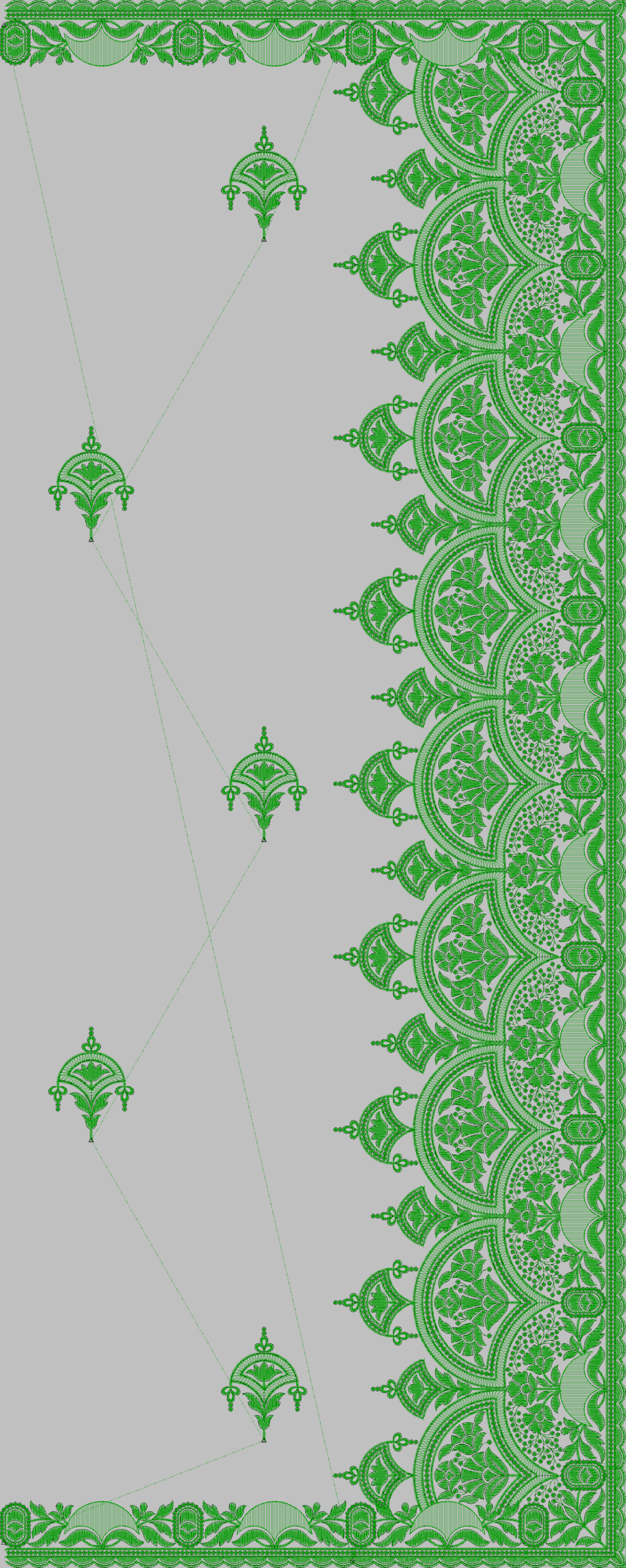 MULTI C PALLU DESIGNS 263