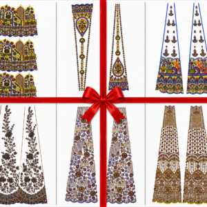 180 Beads Lehenga Kali Designs Only ₹999