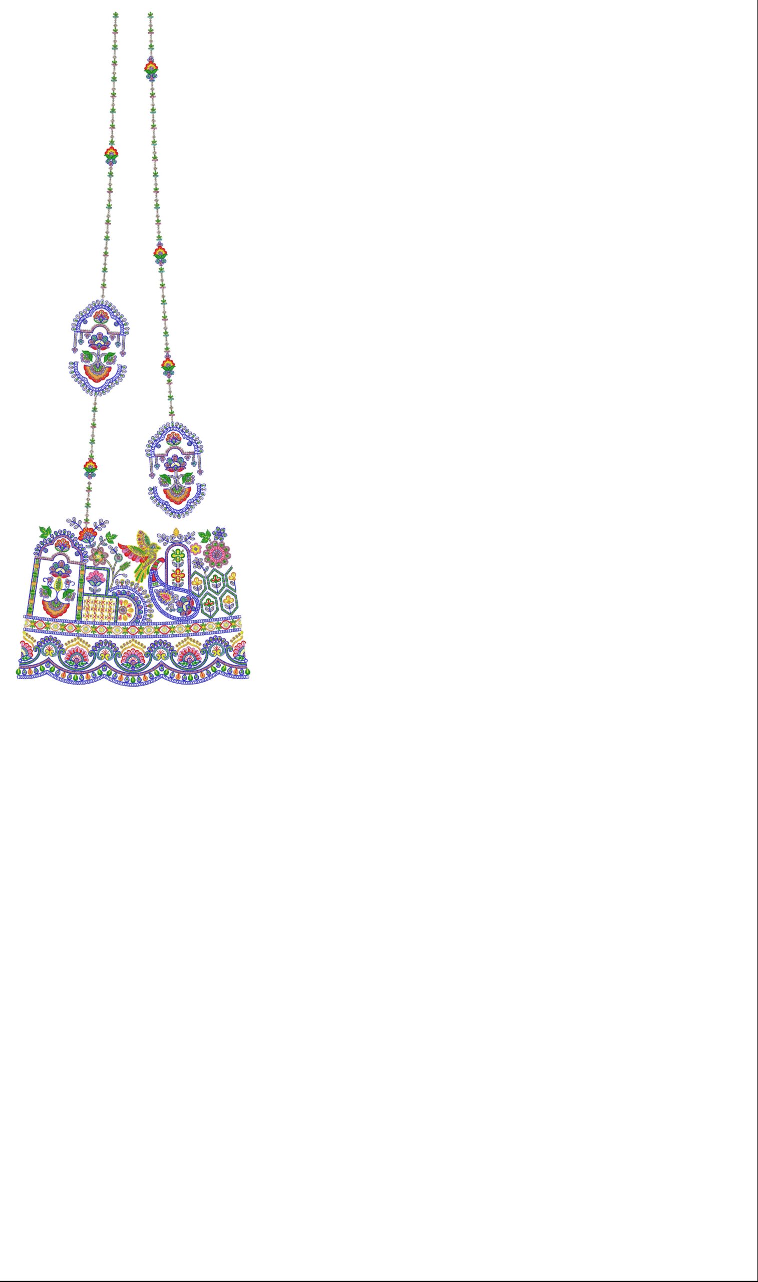 180 Beads Lehenga Kali Designs Only βΉ999 - Image 11