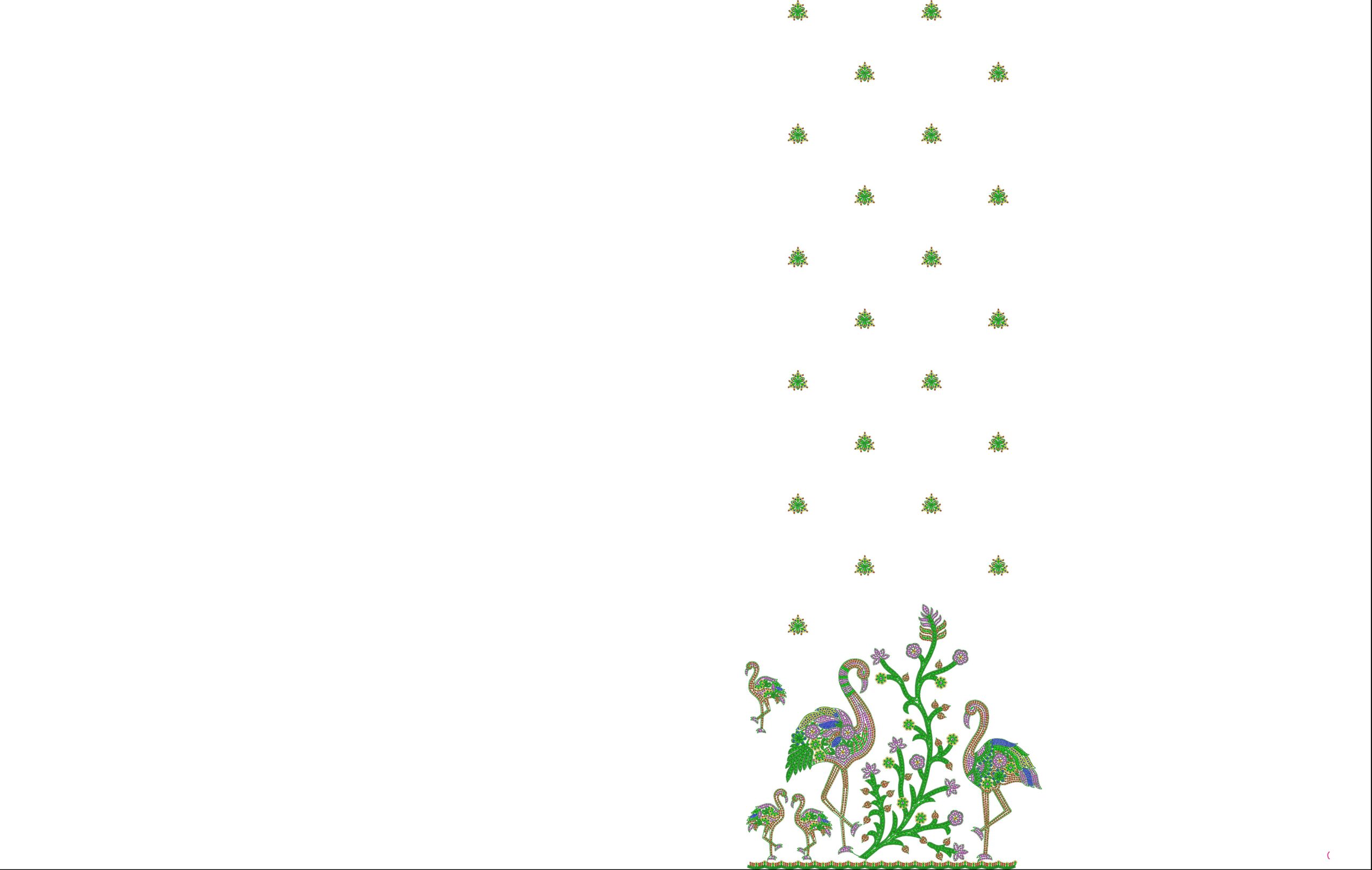 beads all-over design 609