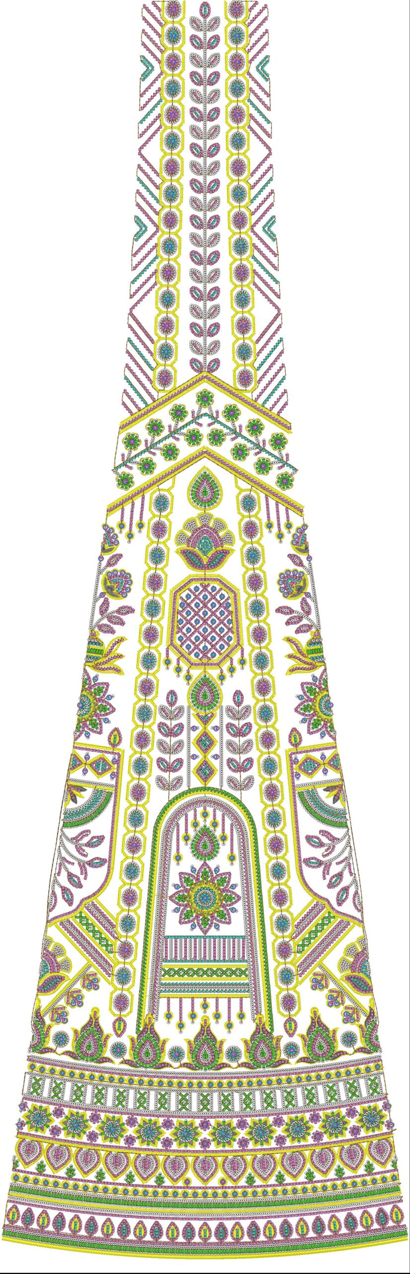 180 Beads Lehenga Kali Designs Only βΉ999 - Image 17
