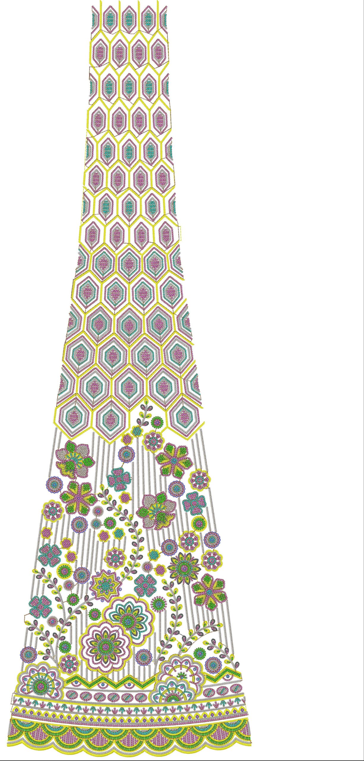 180 Beads Lehenga Kali Designs Only βΉ999 - Image 20