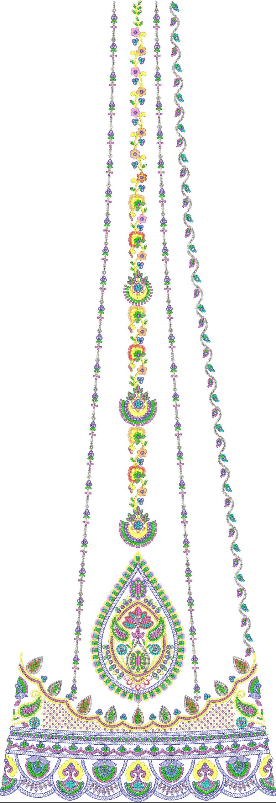 180 Beads Lehenga Kali Designs Only βΉ999 - Image 12
