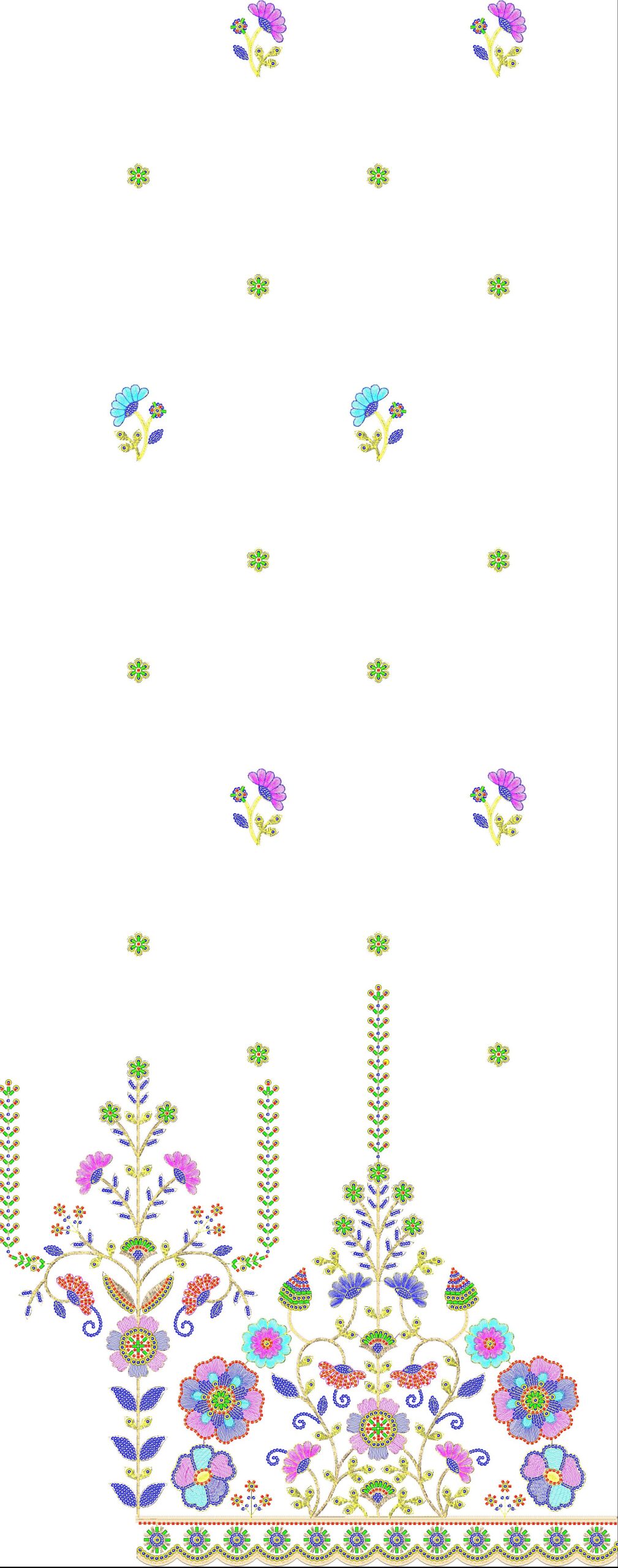 beads all-over design 612