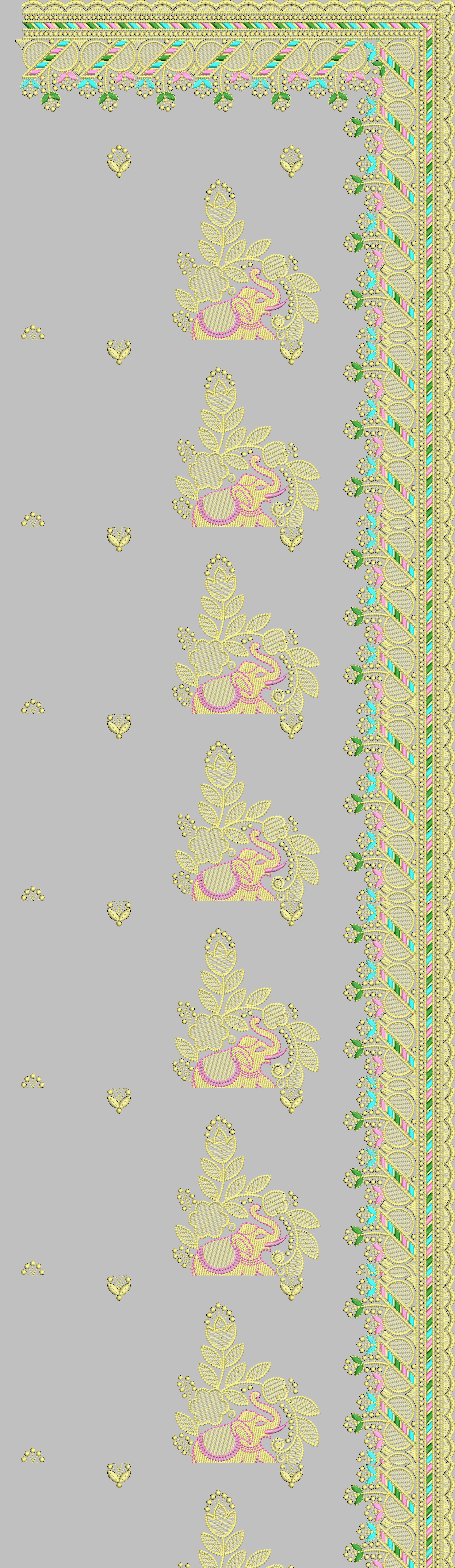 Multi Vantara Designer Saree 53
